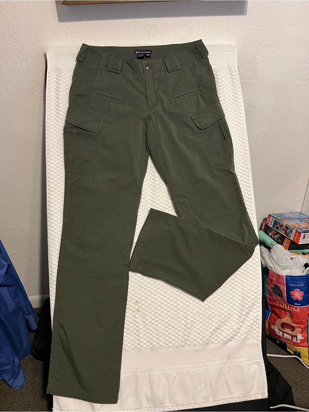 5.11 Tactical Women's Olive Green Cargo Pants
